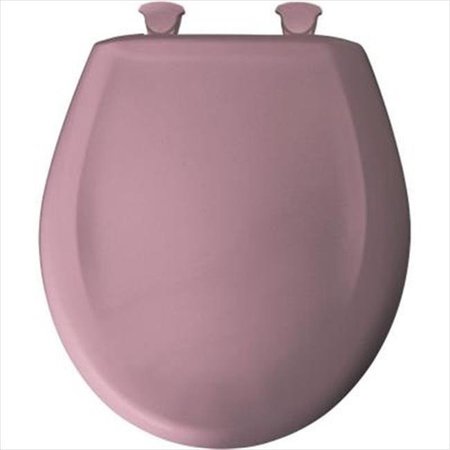 CHURCH SEAT Church Seat 200SLOWT 303 Round Closed Front Toilet Seat in Dusty Rose 200SLOWT 303